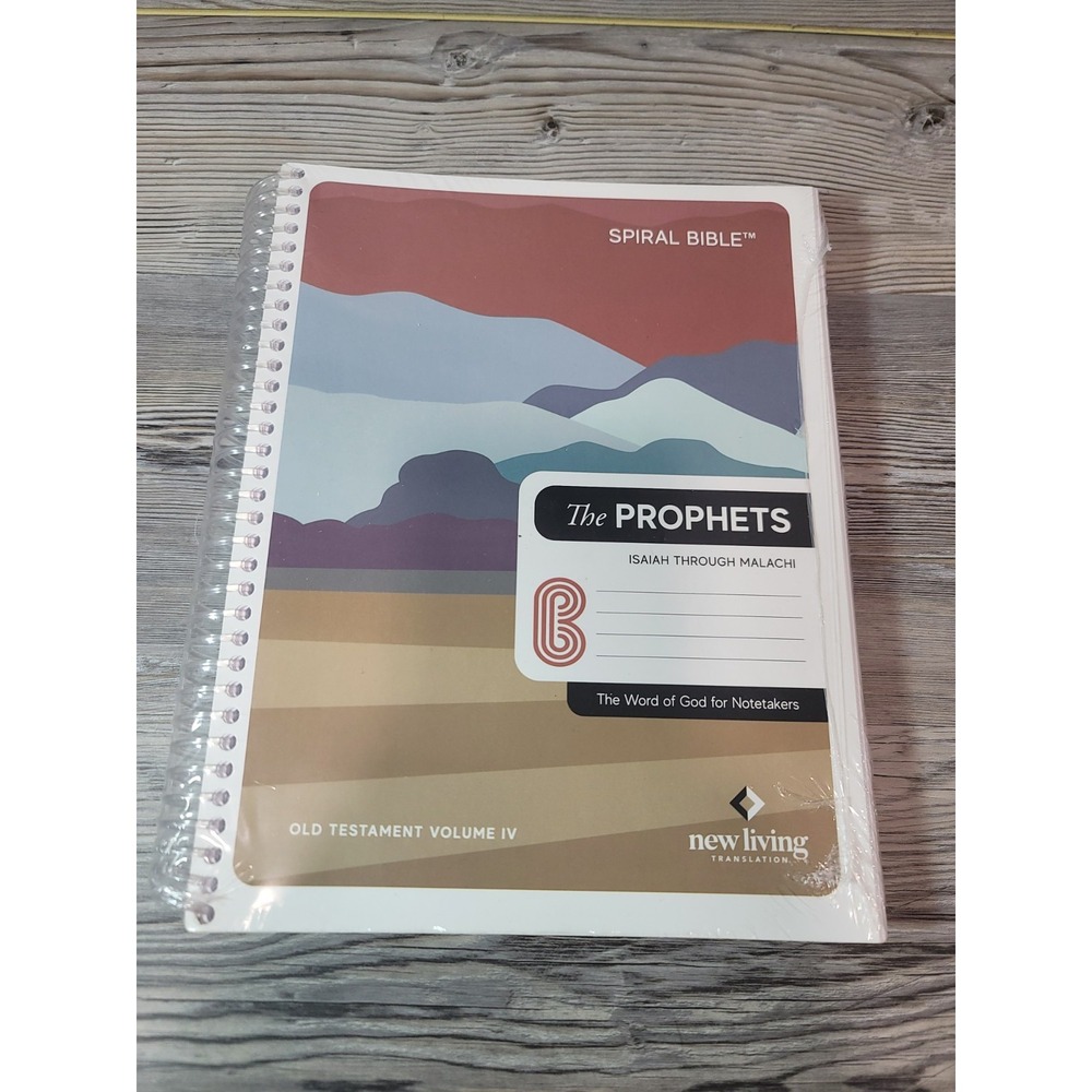 Spiral Bible New Living Translation The Prophets Isaiah Through Malachi NLT